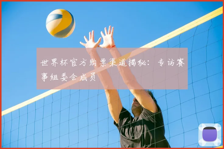 世界杯官方购票渠道揭秘:专访赛事组委会成员